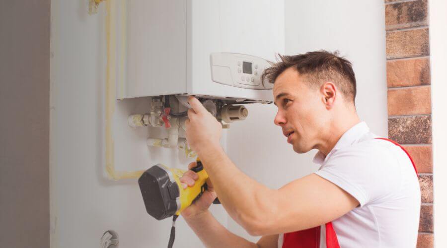 Local water heater installation in Bally, PA